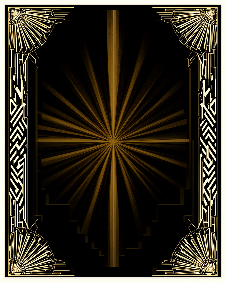 Art Deco hero artwork
