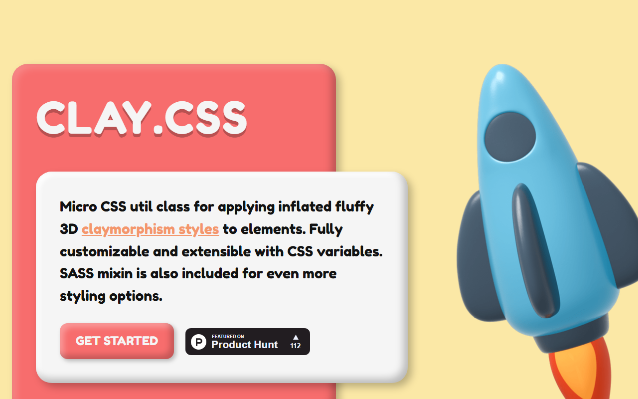 clay.css screenshot