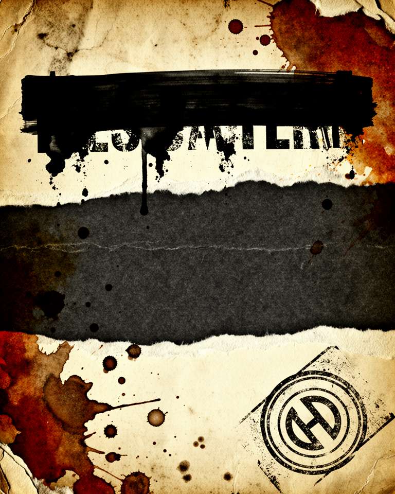 Grunge hero artwork