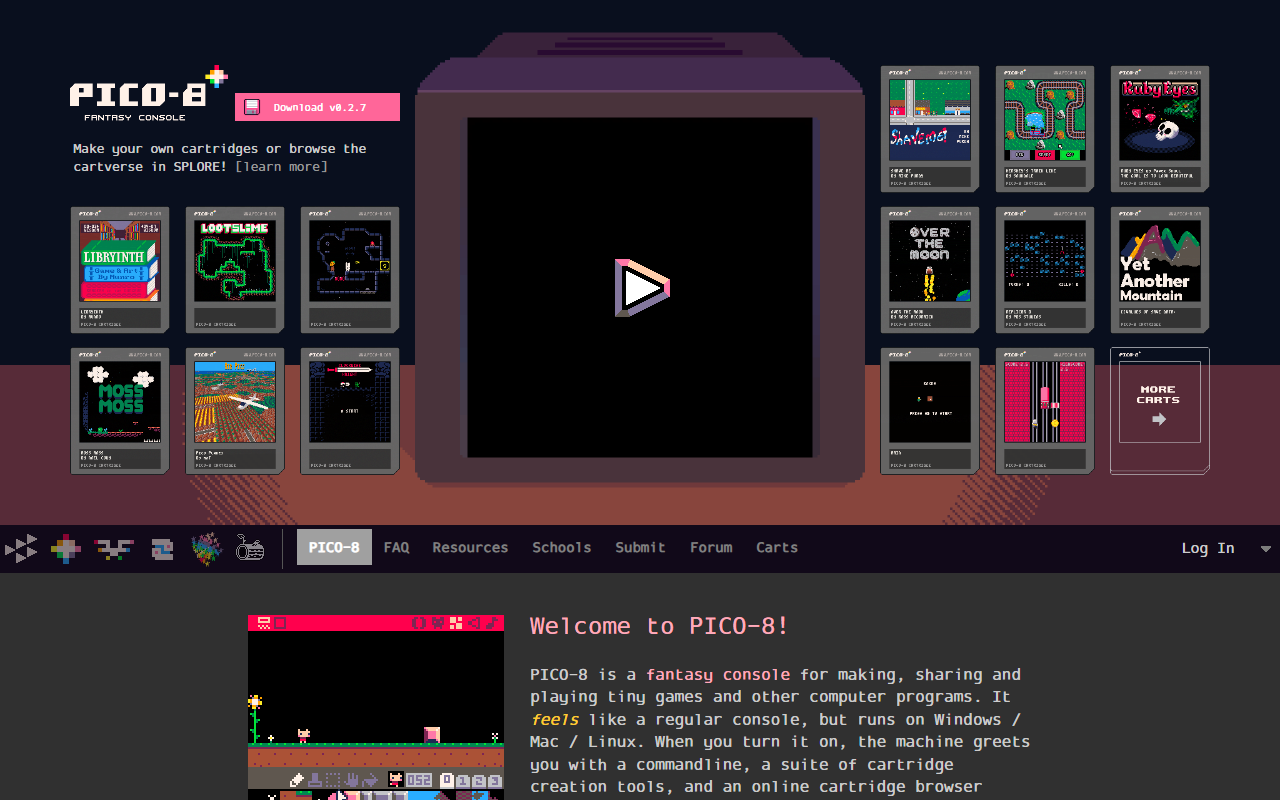 PICO-8 screenshot