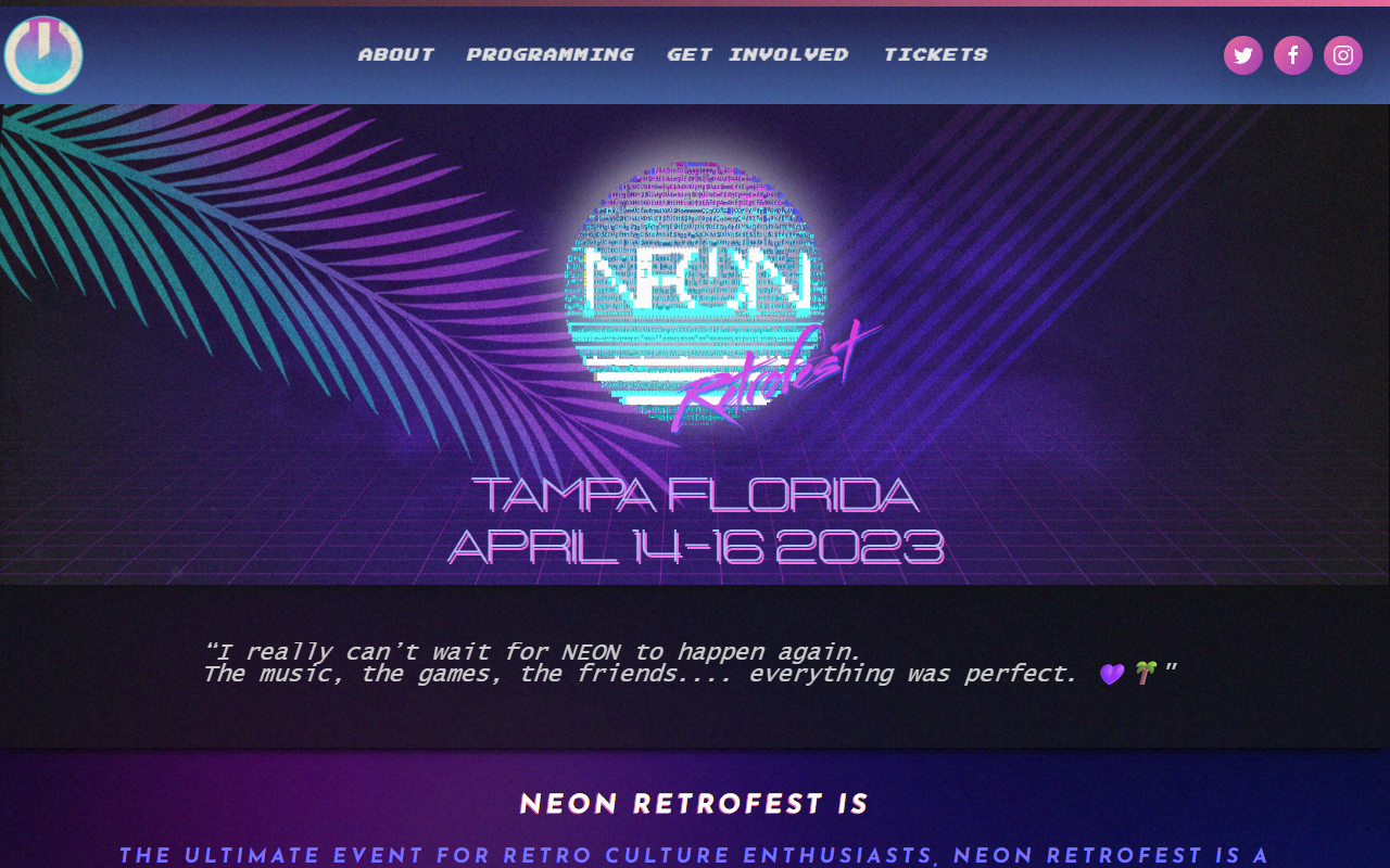 Neon Florida screenshot