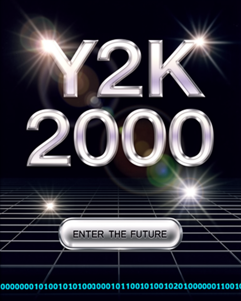 Y2K hero artwork